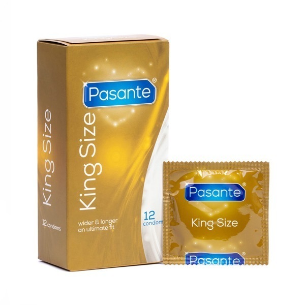 Pasante King Size Condoms 12s