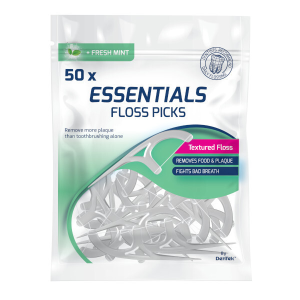 Dentek Scrubbing Flossers Mint 50s