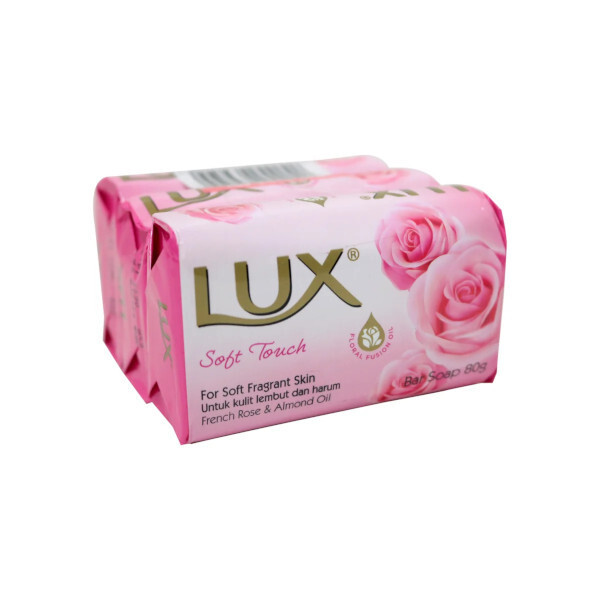 Lux Soap French Rose & Almond Oil 3x80g