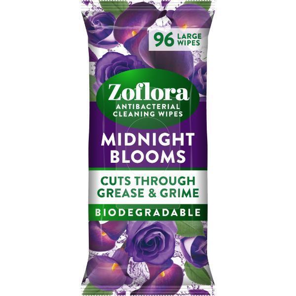 Zoflora Multipurpose Midnight Blooms Wipes 96Pc