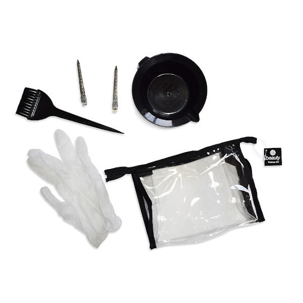 Hair Colour Kit (Tinting Brush, Clips, Bowl, Gloves & Bag)