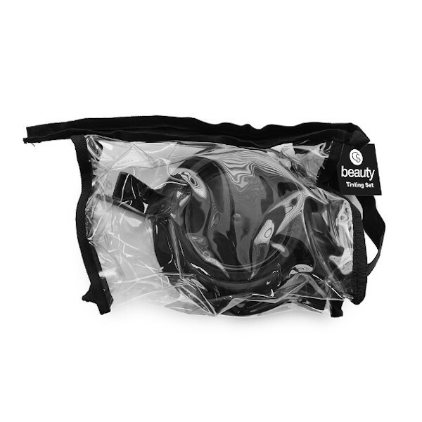 Hair Colour Kit (Tinting Brush, Clips, Bowl, Gloves & Bag)
