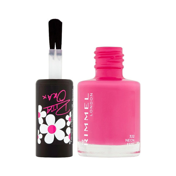 Rimmel 60 Seconds Super Shine Nail Polish Rita Ora Neon Fest