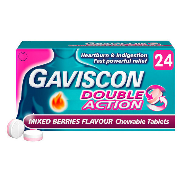 Gaviscon Double Action Mixed Berry 24s