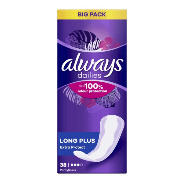 Always Dailies Long Plus x38