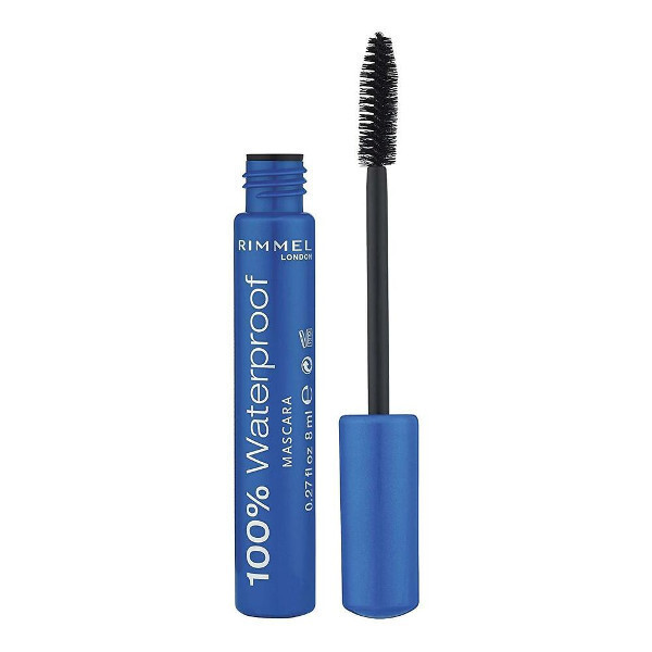 Rimmel 100% Waterproof Mascara Black 1