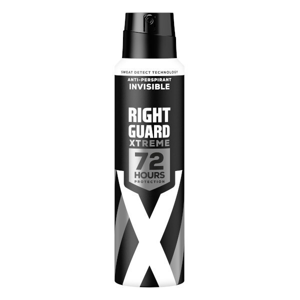 Right Guard Xtreme Anti-Perspirant Deo Invisible 150ml