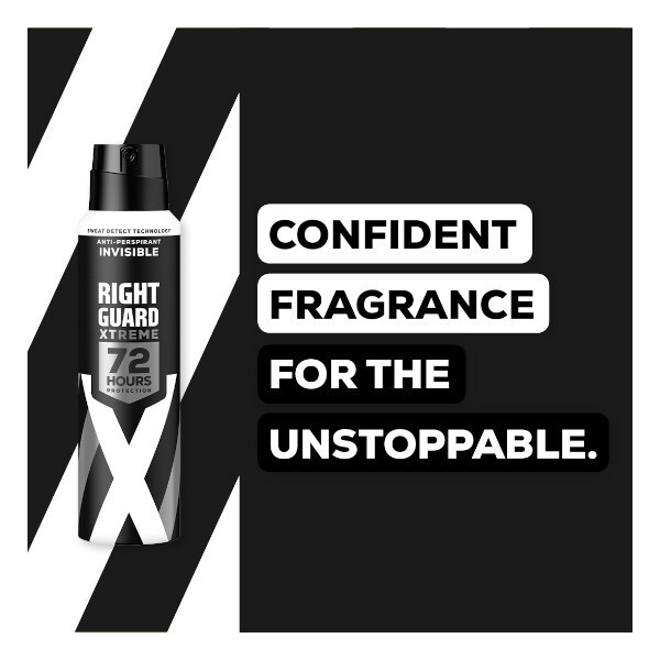 Right Guard Xtreme Anti-Perspirant Deo Invisible 150ml
