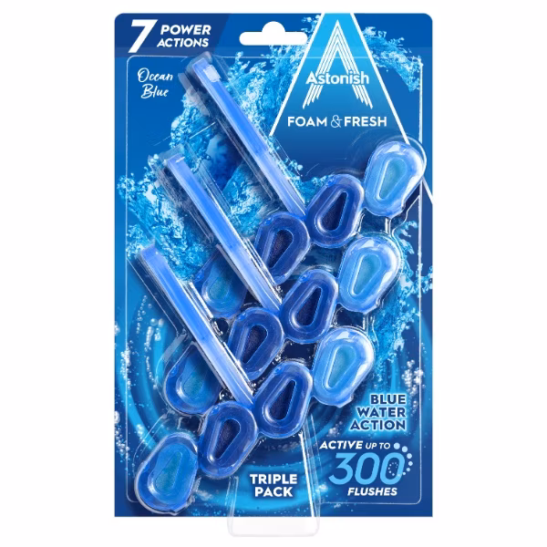 Astonish Foam Fresh Rim Ocean 3 Pack