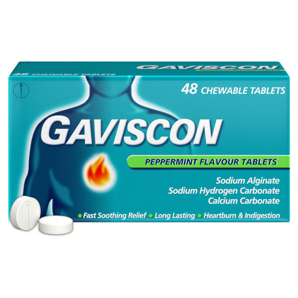 Gaviscon Original Peppermint 48s