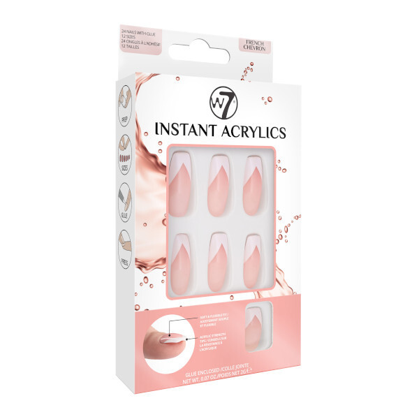 W7 Instant Acrylics French Chevron