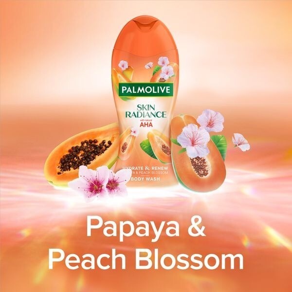 Palmolive Skin Radiance Papaya & Peach Shower Gel 450ml
