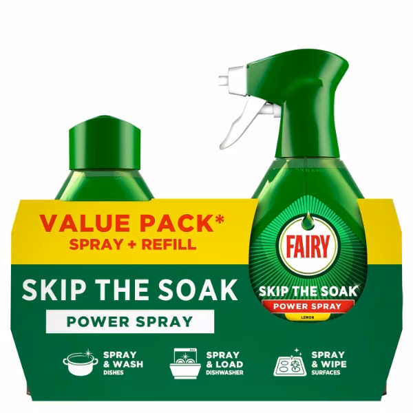Fairy Skip The Soak Soak Lemon 1300ml