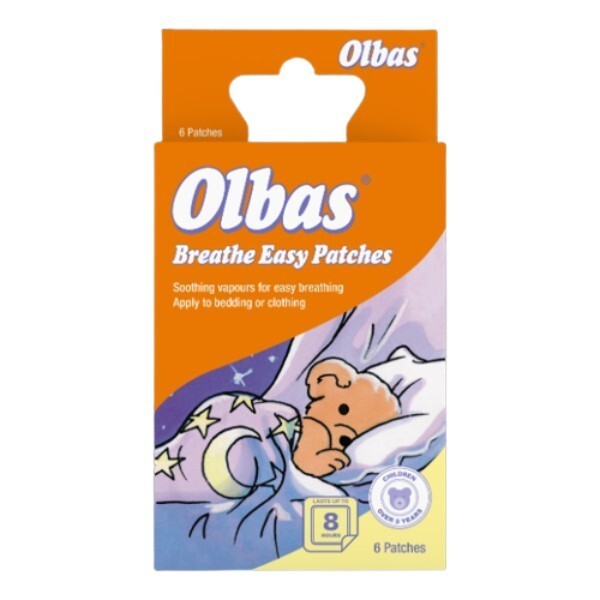 Olbas Breathe Easy Patches 6s
