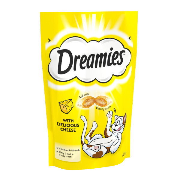 Dreamies Cat Treats with Cheese 60g