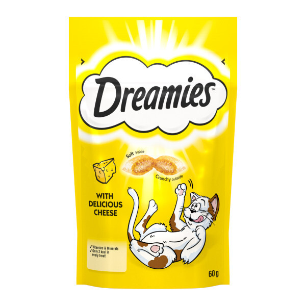 Dreamies Cat Treats with Cheese 60g