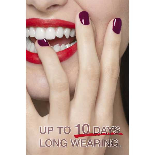 Maybelline Fast Gel Nail Polish Plum Party 9