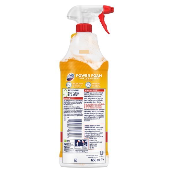 Domestos Power Foam Citrus 650ml