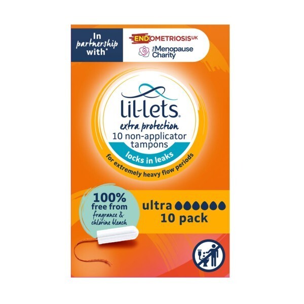 Lil-Lets Ultra Non-App Tampons X10