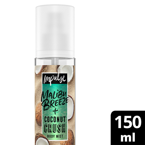 Impulse Malibu Breeze & Coconut Bodymist 150ml
