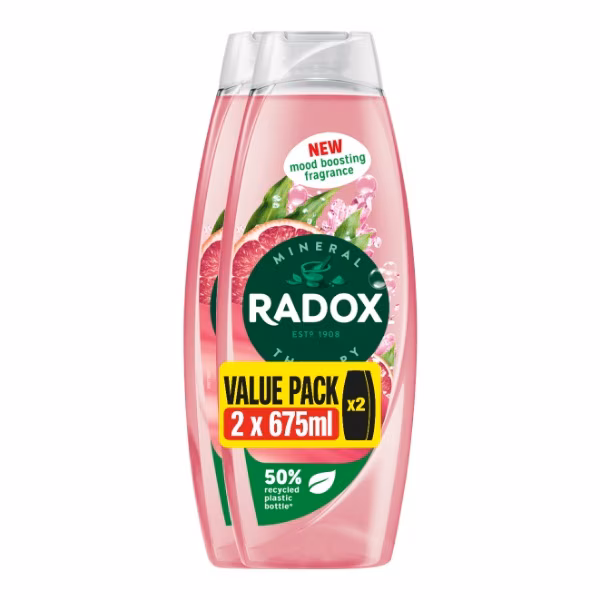 Radox Feel Uplifted Shower Gel 2X675ml