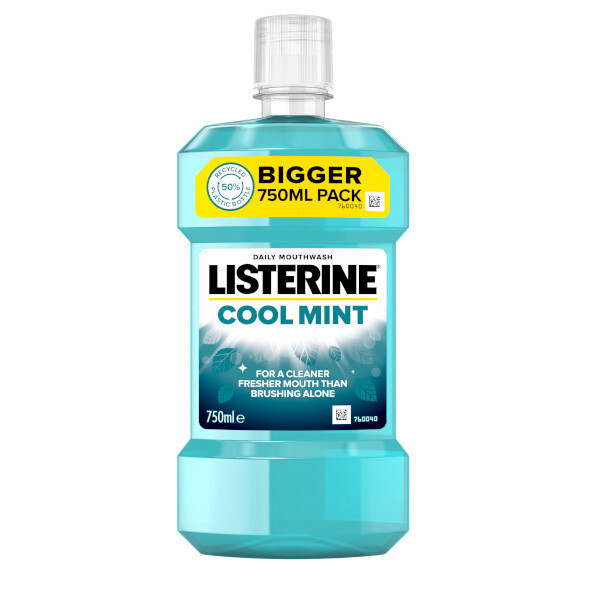 Listerine Coolmint Mouthwash 750ml