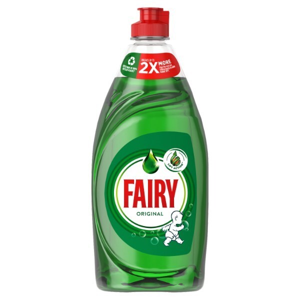 Fairy Original Washing Up Liquid Green With Lift Action 654ml