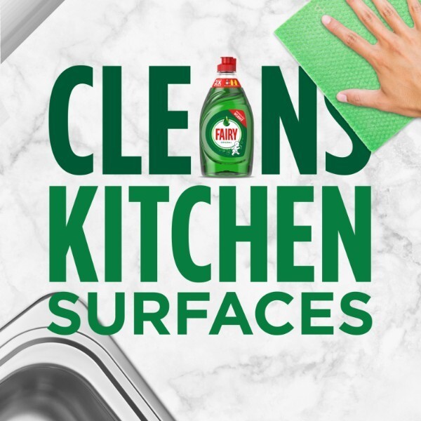 Fairy Original Washing Up Liquid Green With Lift Action 654ml