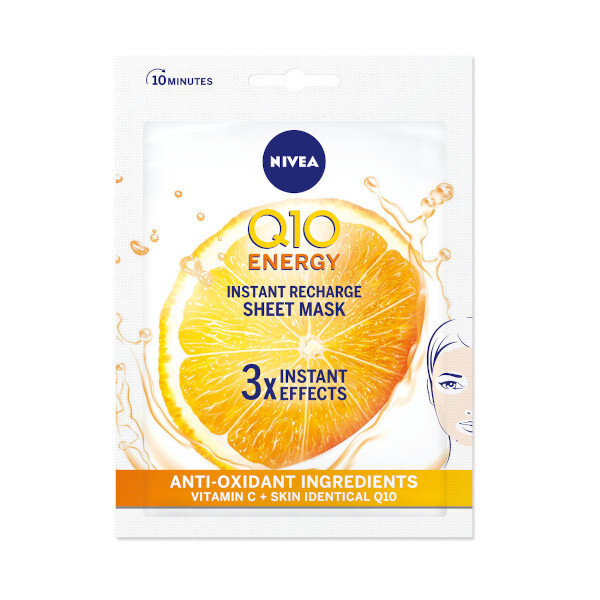 Nivea Q10 Energy Recharge Sheet Mask