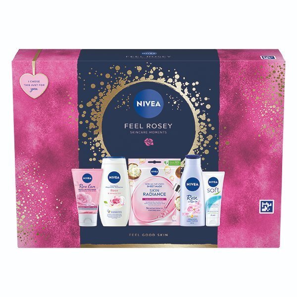 Nivea Feel Rosey Skincare Gift Set
