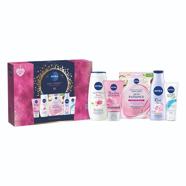 Nivea Feel Rosey Skincare Gift Set