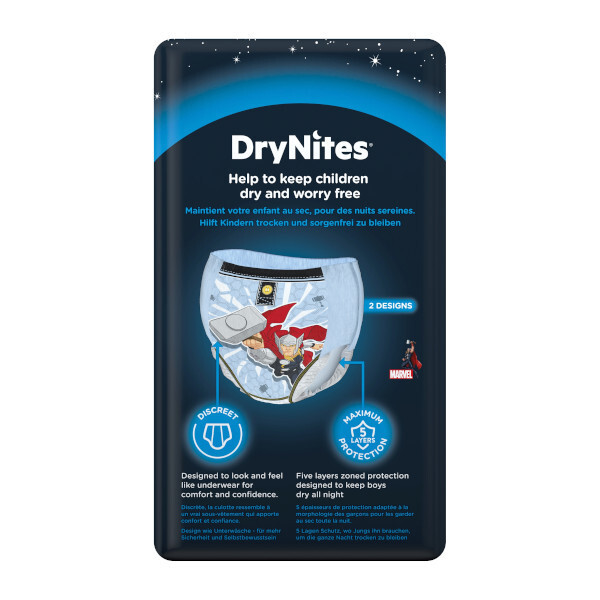 Huggies Drynites Boy Age 4-7 10s