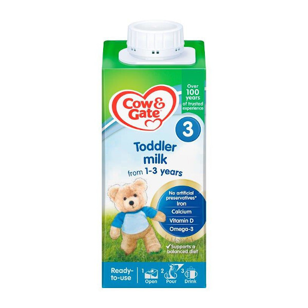Cow & Gate Grow Up Milk 1Yr+ RTD 200ML