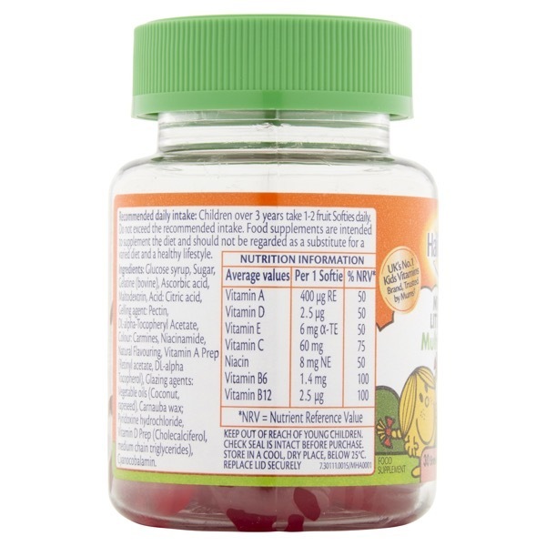 Haliborange Mr Men & Little Miss Multivitamins Softies 30s