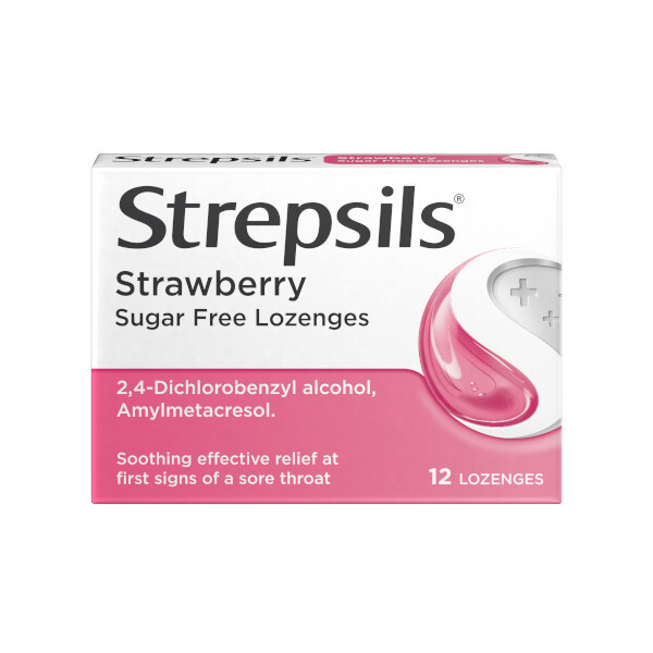 Strepsils Strawberry 12s