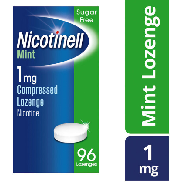 Nicotinell Mint 1mg Compressed Lozenge 96 Lozenges