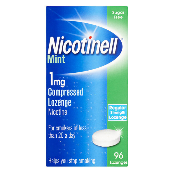 Nicotinell Mint 1mg Compressed Lozenge 96 Lozenges