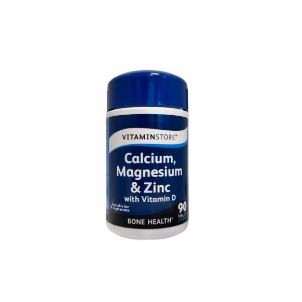 Vitamin Store Calcium Magnesium Zinc Tablets 90s