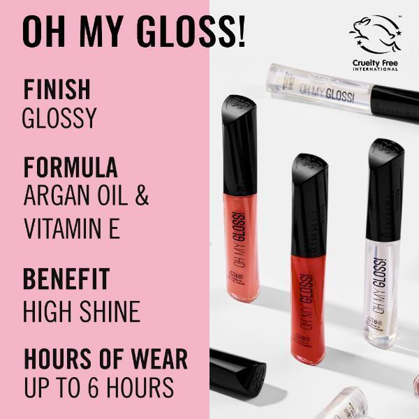 Rimmel Lip Gloss Oh My Gloss Glossaholic 6.5ml