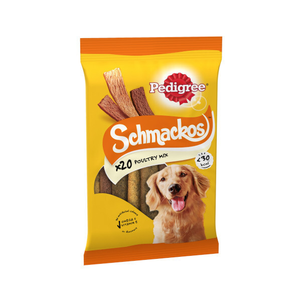 Pedigree Schmackos Poultry Mix 20 Pack